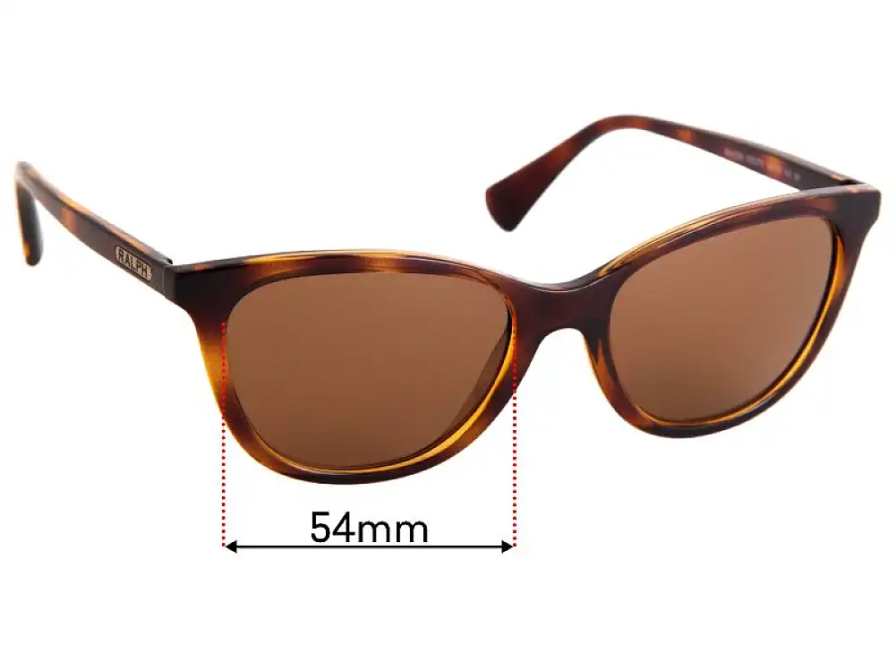 ねば テラヴィ BR58 RL Ralph Lauren RA 5259 54mm Replacement Lenses by Sunglass Fix™